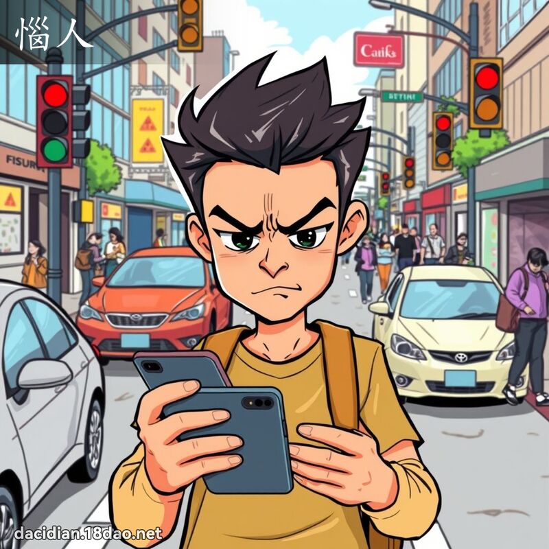 恼人 - 国语大辞典配图