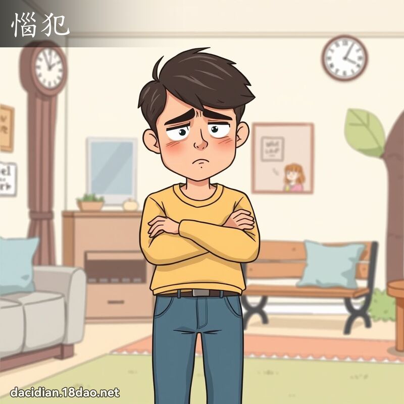 恼犯 - 国语大辞典配图