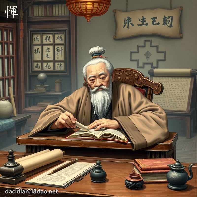惲 - 國語大辭典配圖