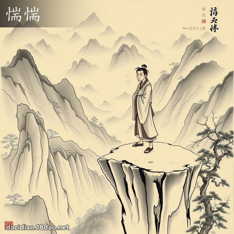 惴惴 - 国语大辞典配图