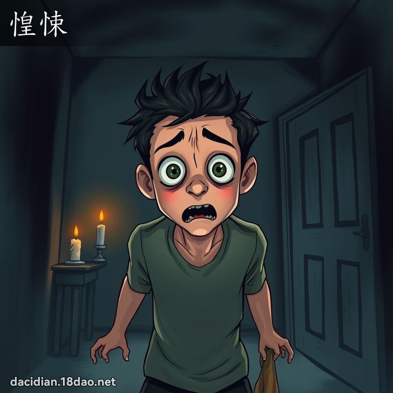 惶悚 - 国语大辞典配图