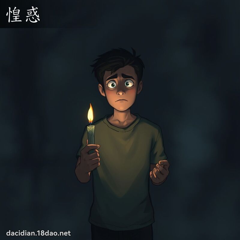 惶惑 - 國語大辭典配圖
