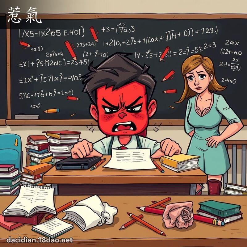 惹气 - 国语大辞典配图