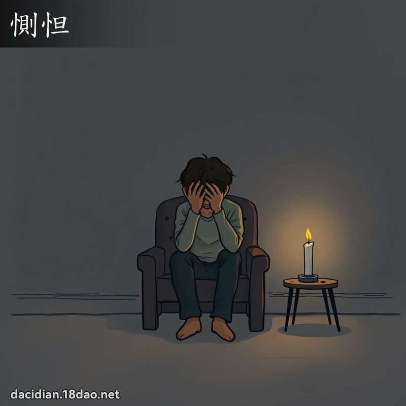 惻怛 - 国语大辞典配图
