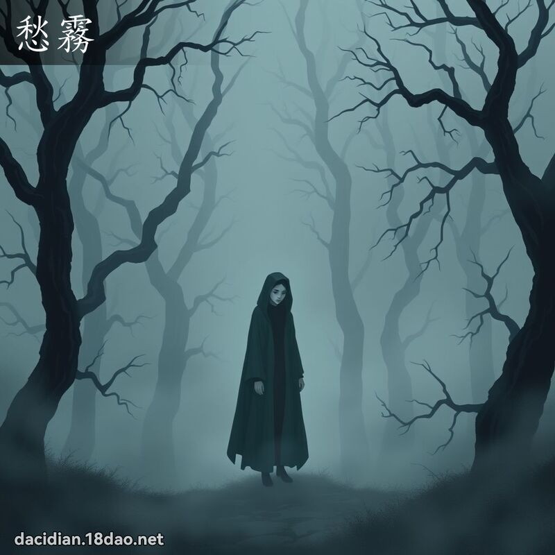 愁雾 - 国语大辞典配图