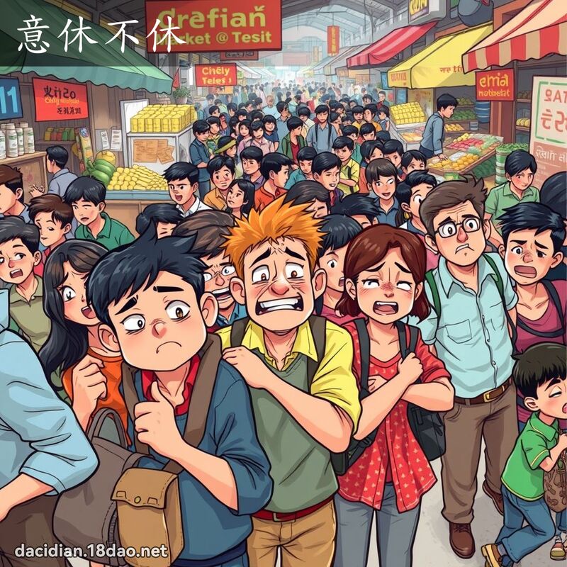 意休不休 - 國語大辭典配圖