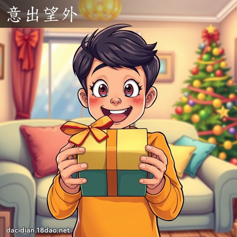 意出望外 - 国语大辞典配图