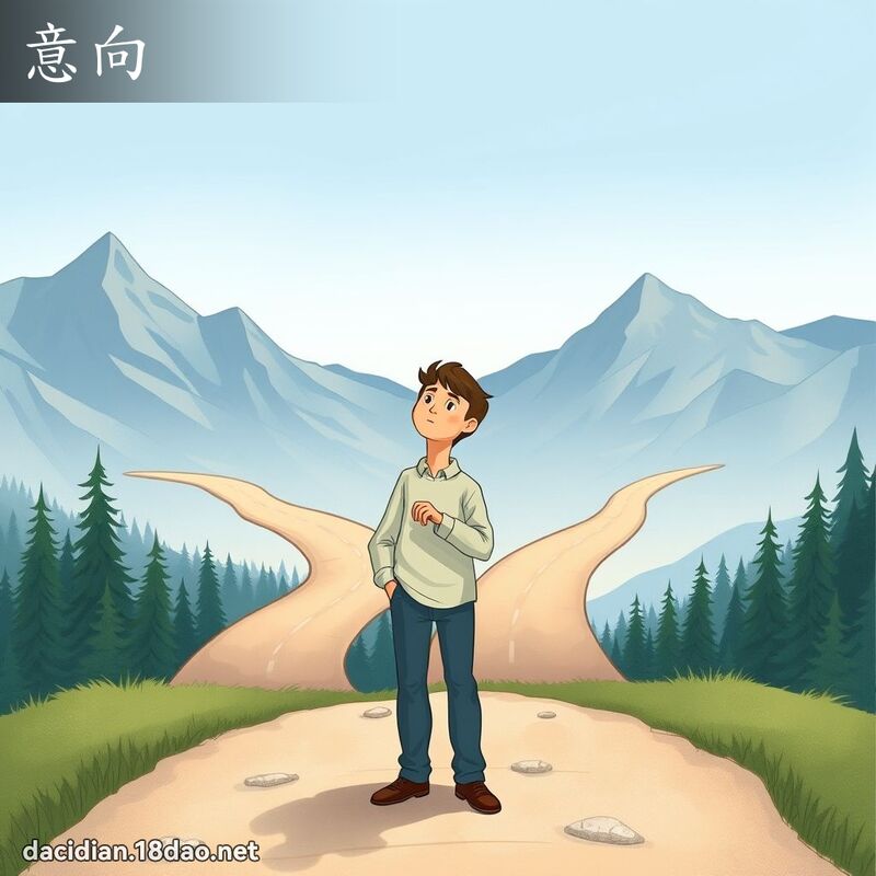 意向 - 国语大辞典配图