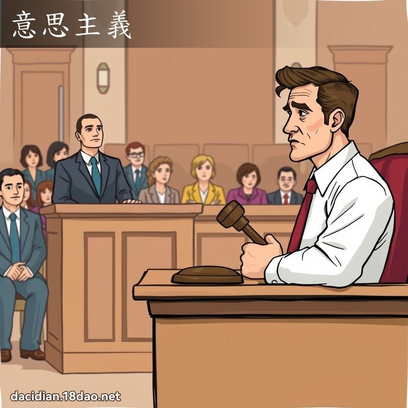 意思主义 - 国语大辞典配图