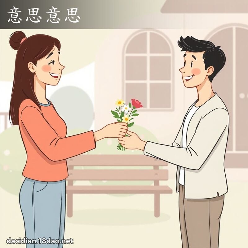意思意思 - 國語大辭典配圖