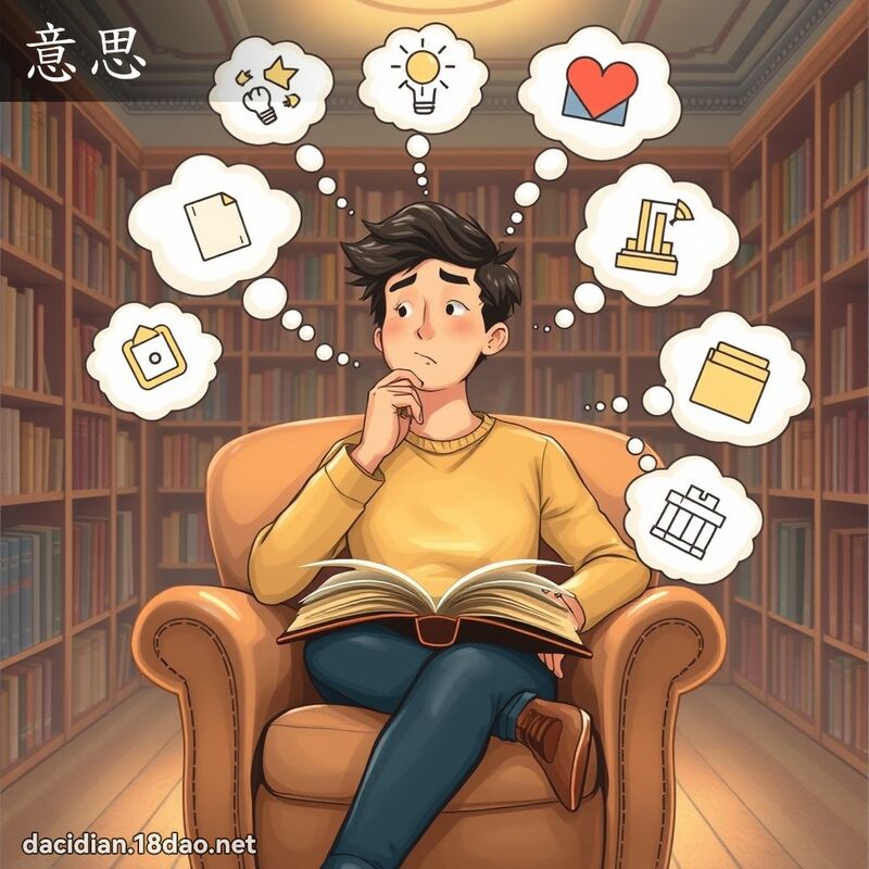 意思 - 国语大辞典配图