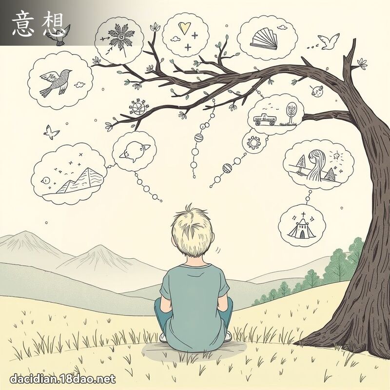 意想 - 國語大辭典配圖