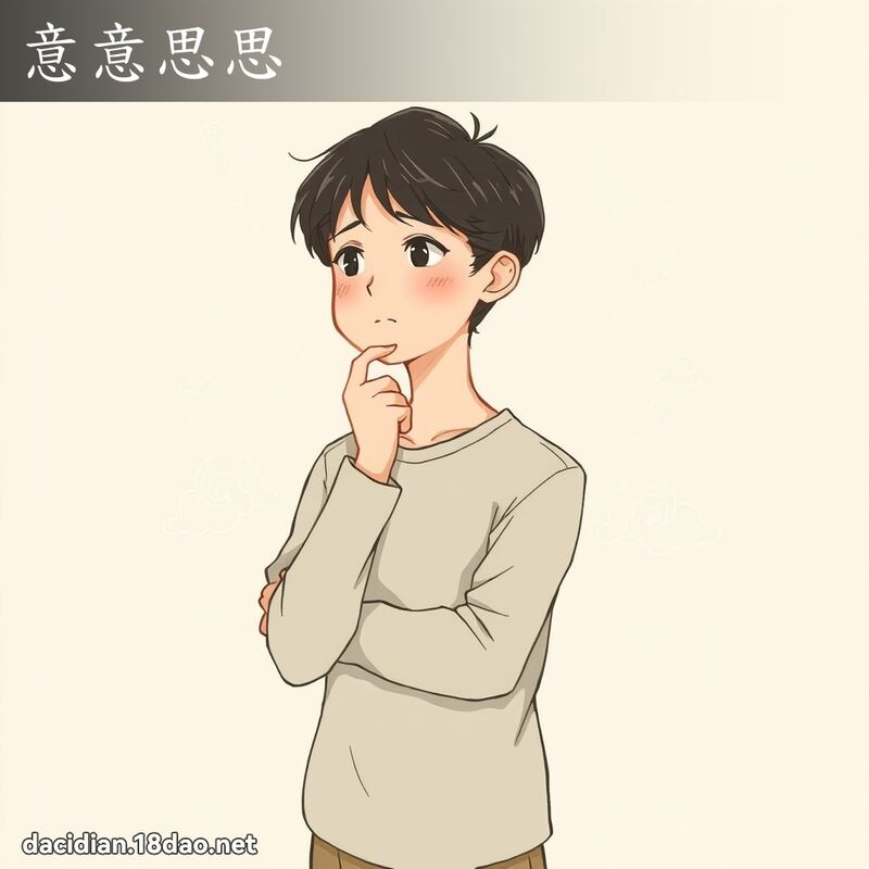 意意思思 - 國語大辭典配圖