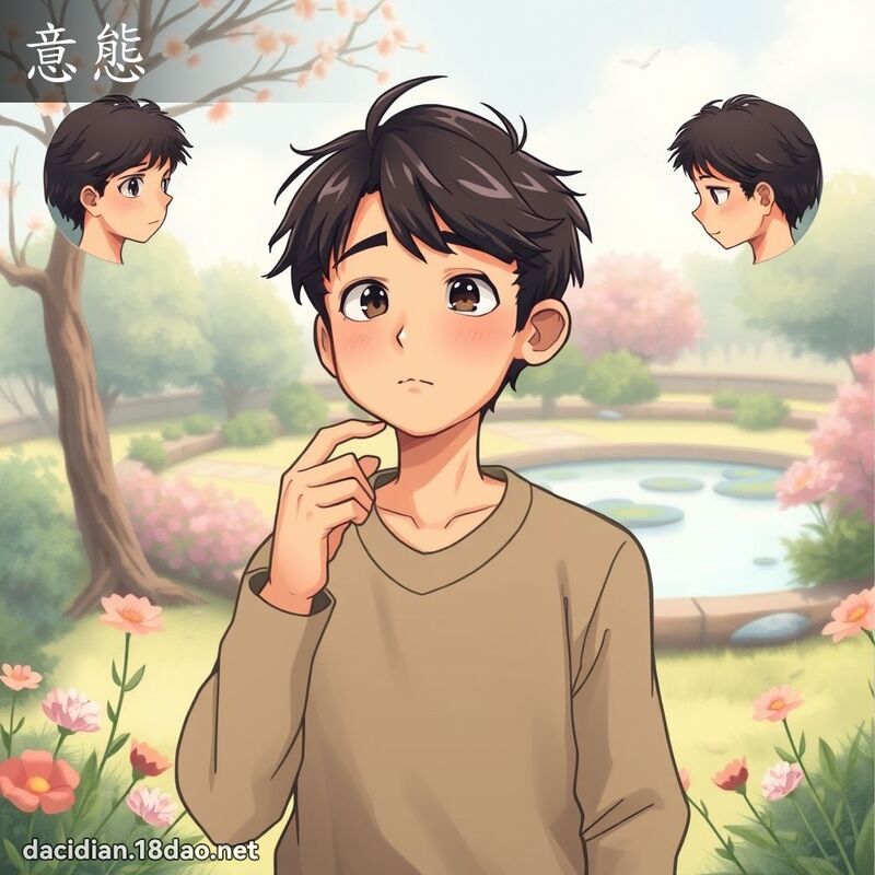 意態 - 國語大辭典配圖