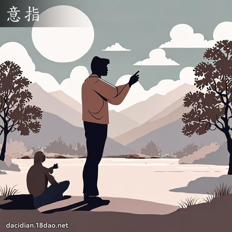 意指 - 國語大辭典配圖