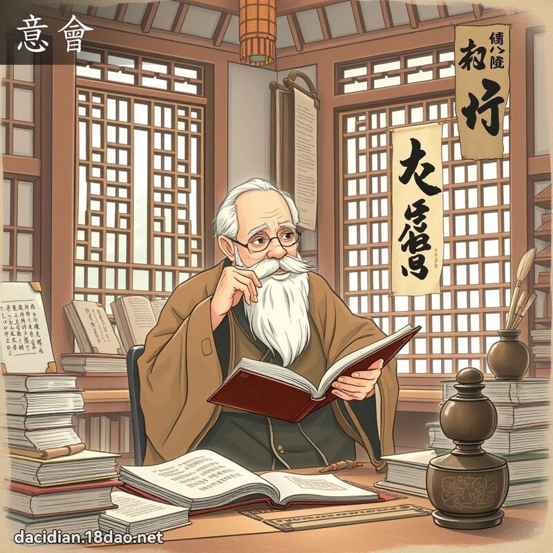 意會 - 國語大辭典配圖