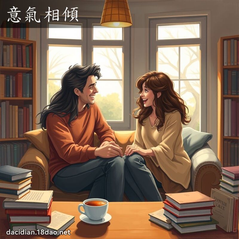 意氣相傾 - 國語大辭典配圖