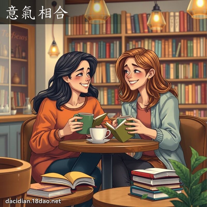意气相合 - 国语大辞典配图
