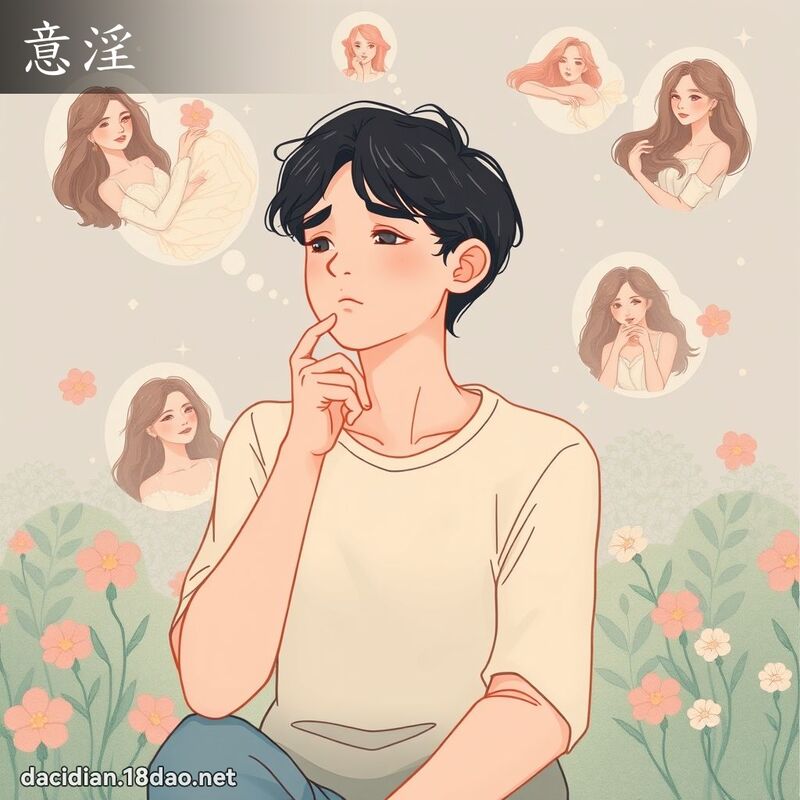 意淫 - 國語大辭典配圖