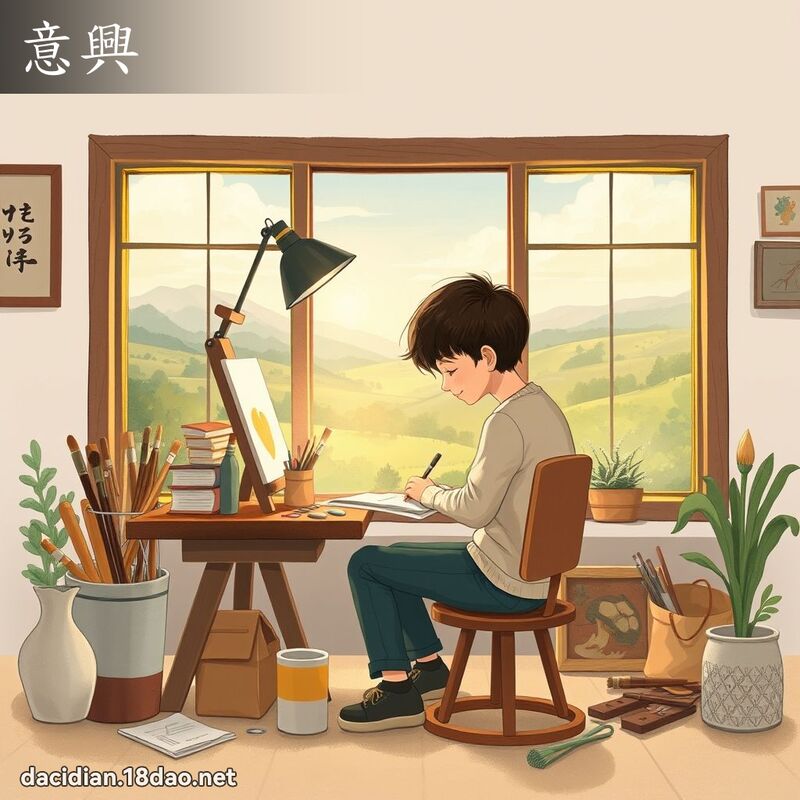 意興 - 國語大辭典配圖