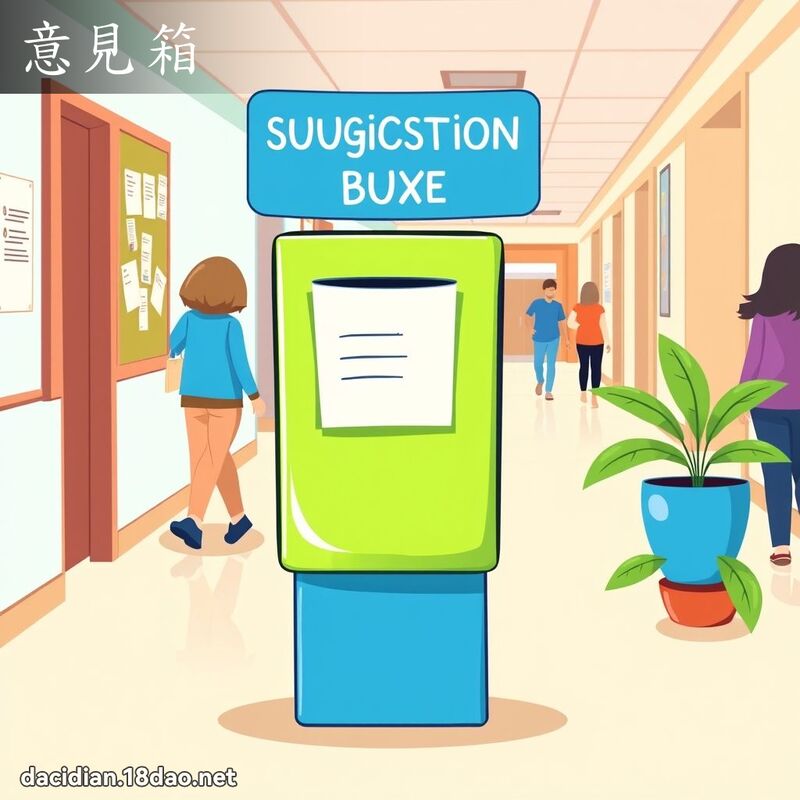 意见箱 - 国语大辞典配图