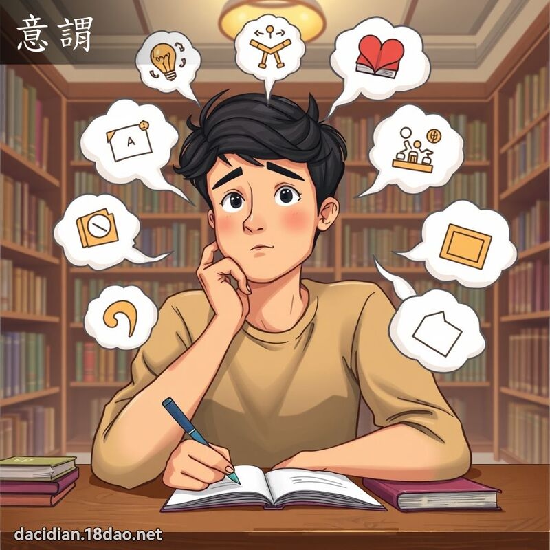 意谓 - 国语大辞典配图