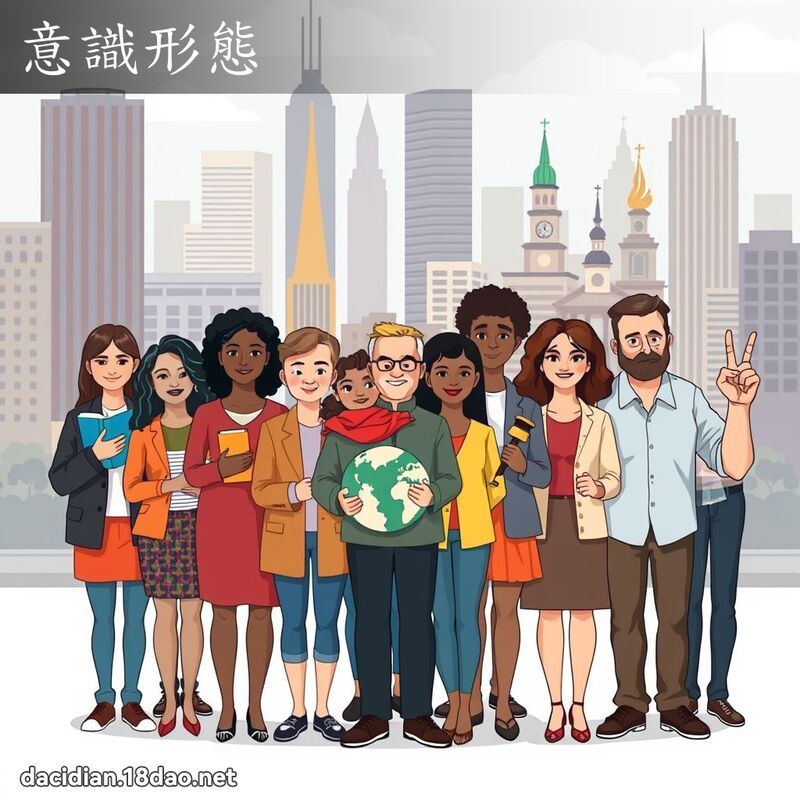意識形態 - 國語大辭典配圖