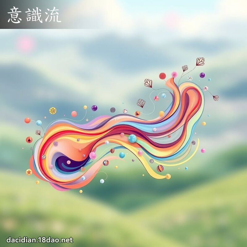 意识流 - 国语大辞典配图