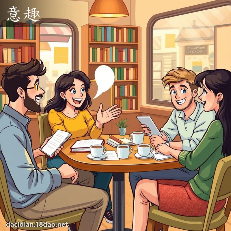 意趣 - 国语大辞典配图