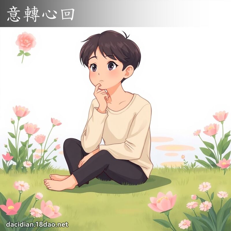 意轉心回 - 國語大辭典配圖
