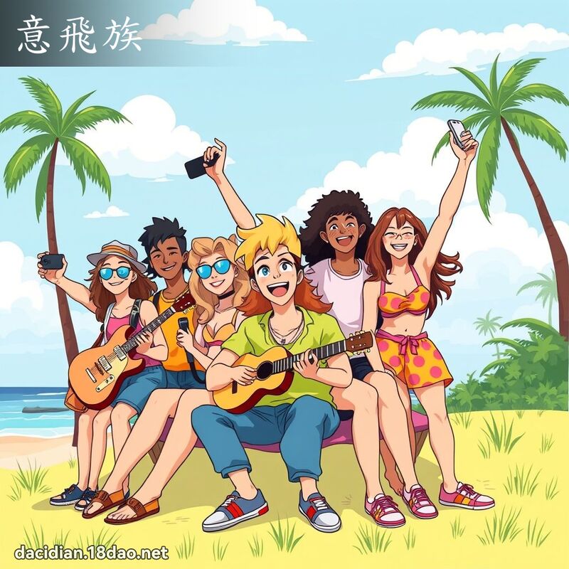 意飛族 - 國語大辭典配圖