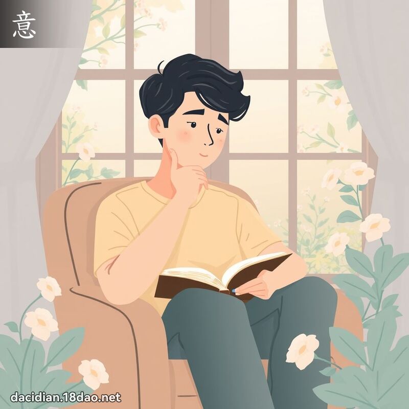 意 - 國語大辭典配圖