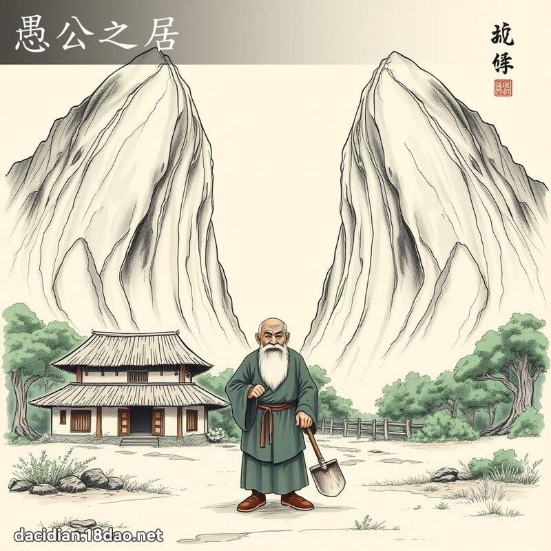 愚公之居 - 國語大辭典配圖