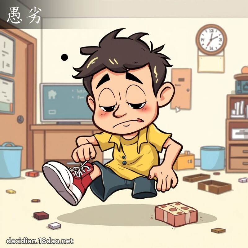 愚劣 - 国语大辞典配图