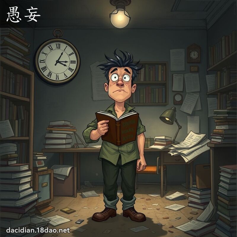 愚妄 - 國語大辭典配圖