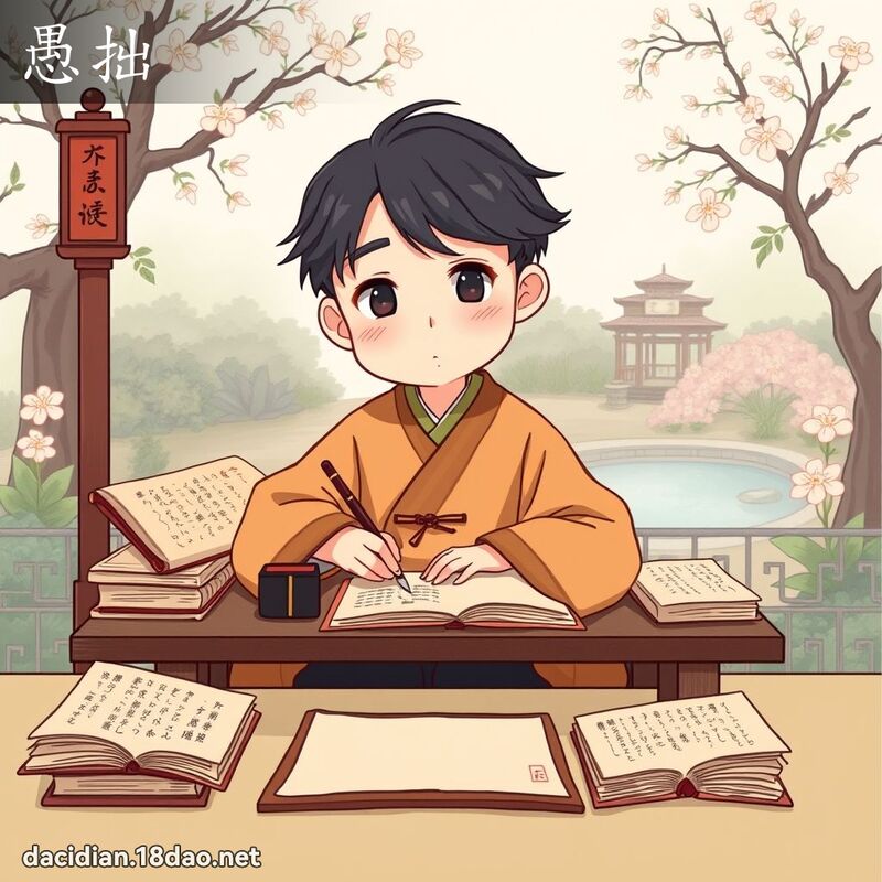 愚拙 - 國語大辭典配圖