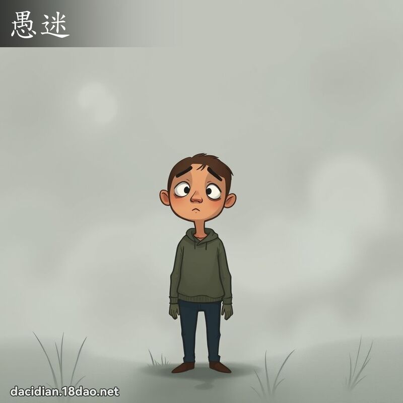 愚迷 - 国语大辞典配图