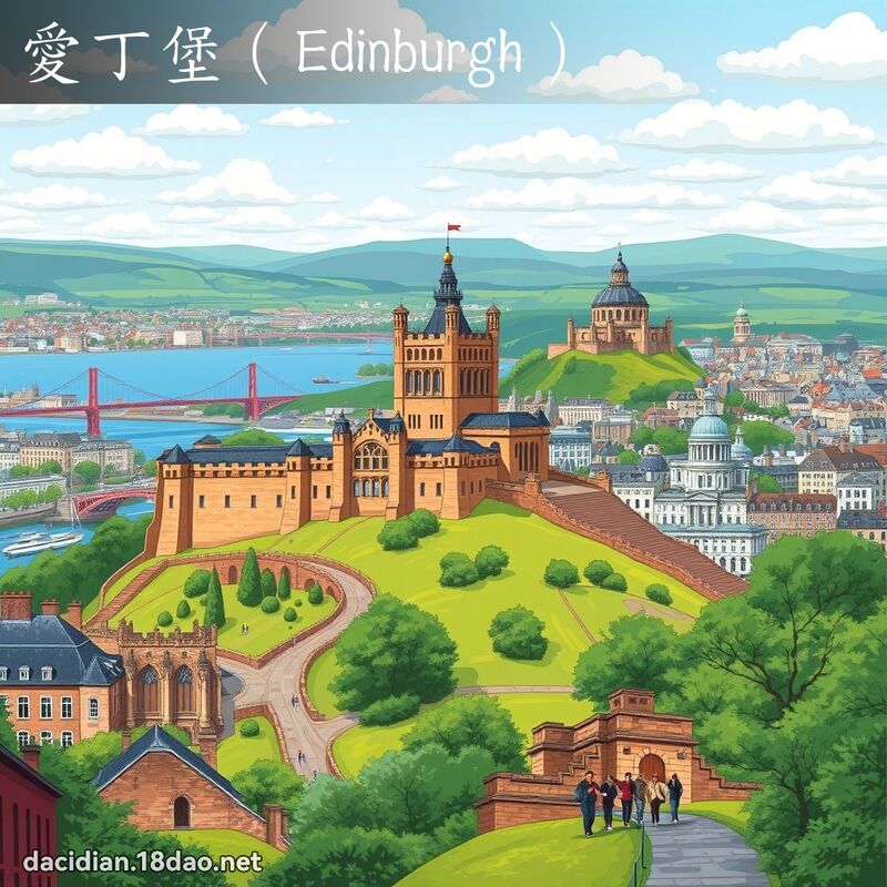 爱丁堡（Edinburgh） - 国语大辞典配图