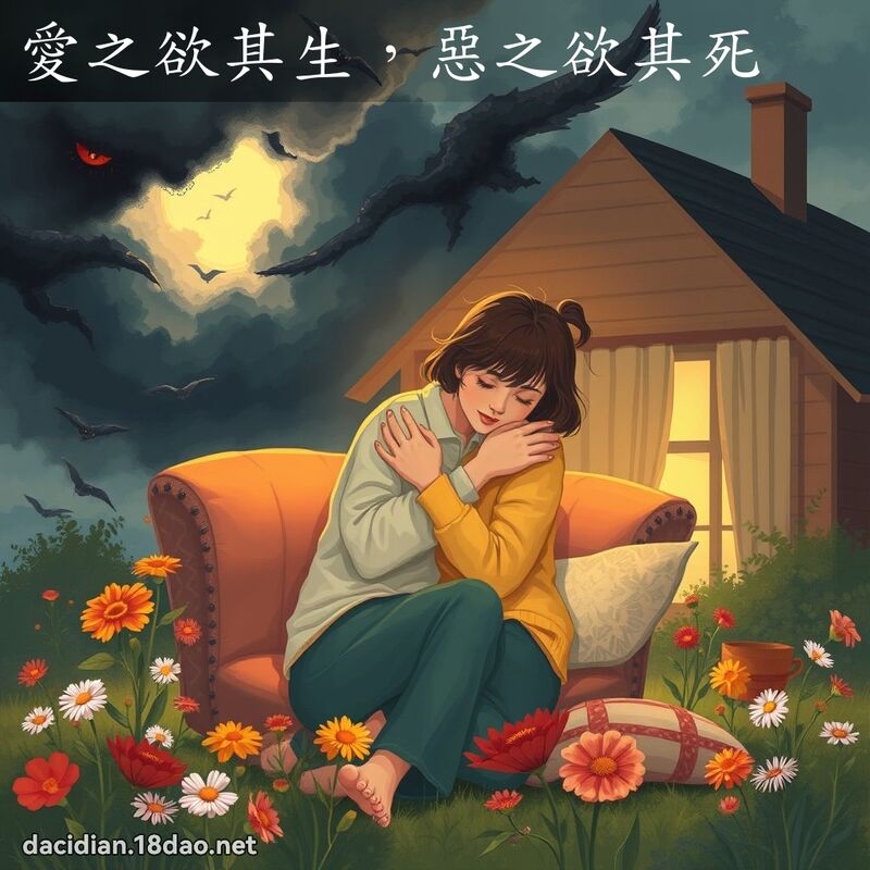 愛之欲其生，惡之欲其死 - 國語大辭典配圖