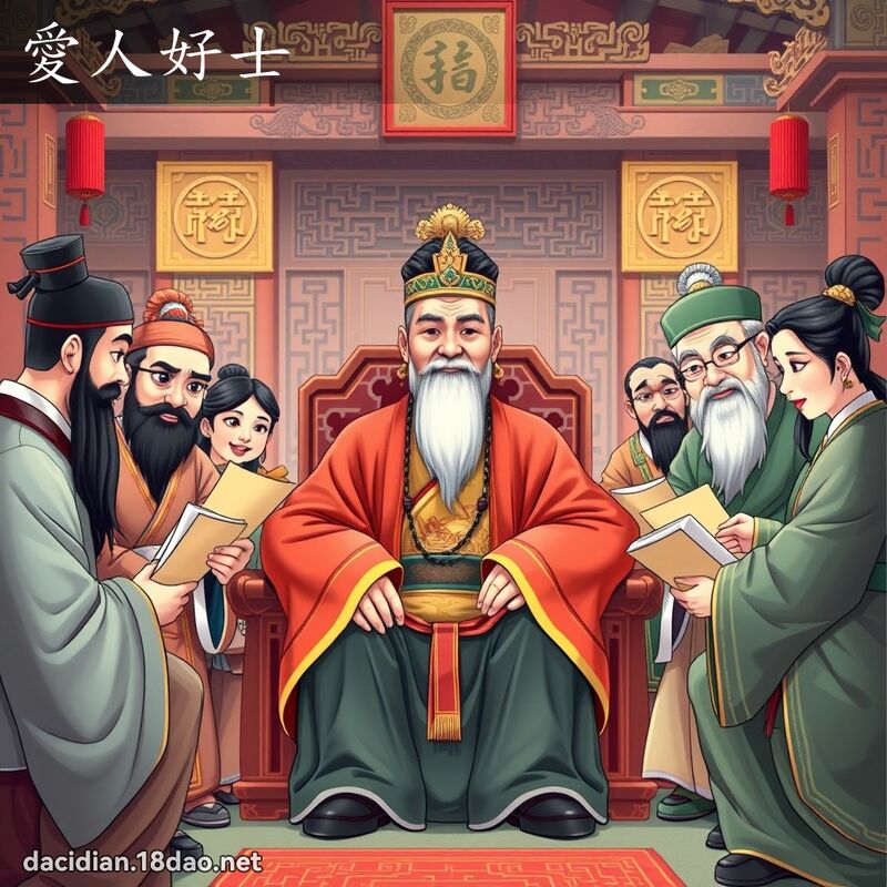 愛人好士 - 國語大辭典配圖