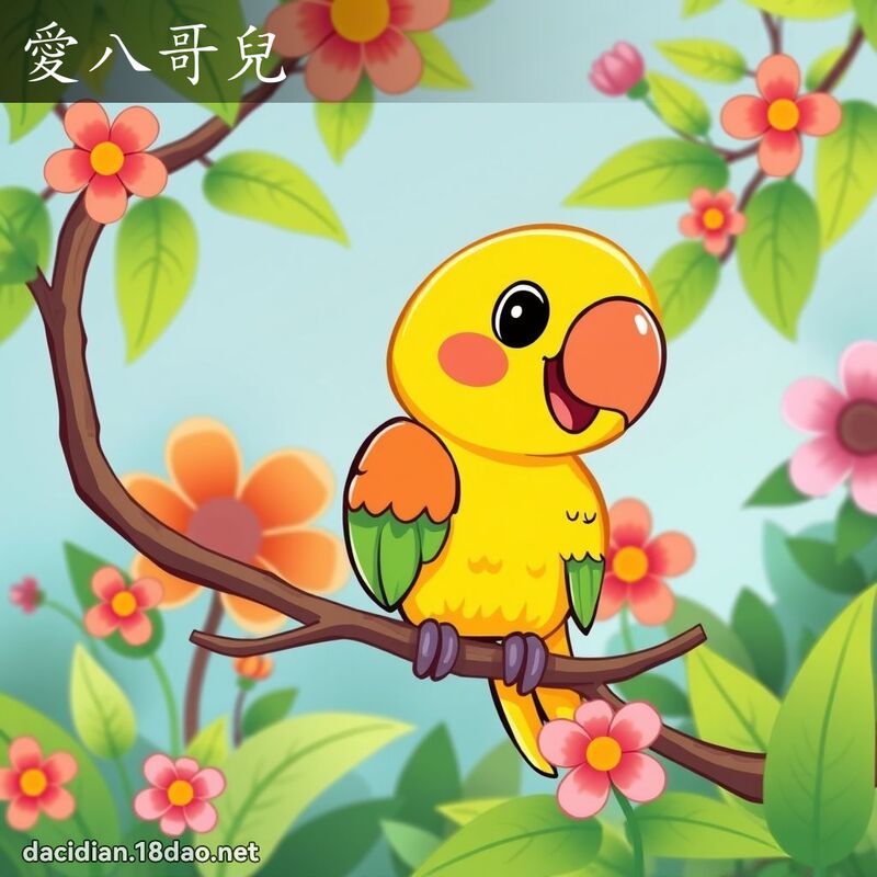 爱八哥儿 - 国语大辞典配图