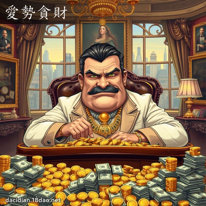 爱势贪财 - 国语大辞典配图