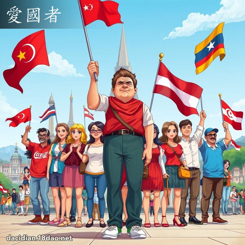 愛國者 - 國語大辭典配圖