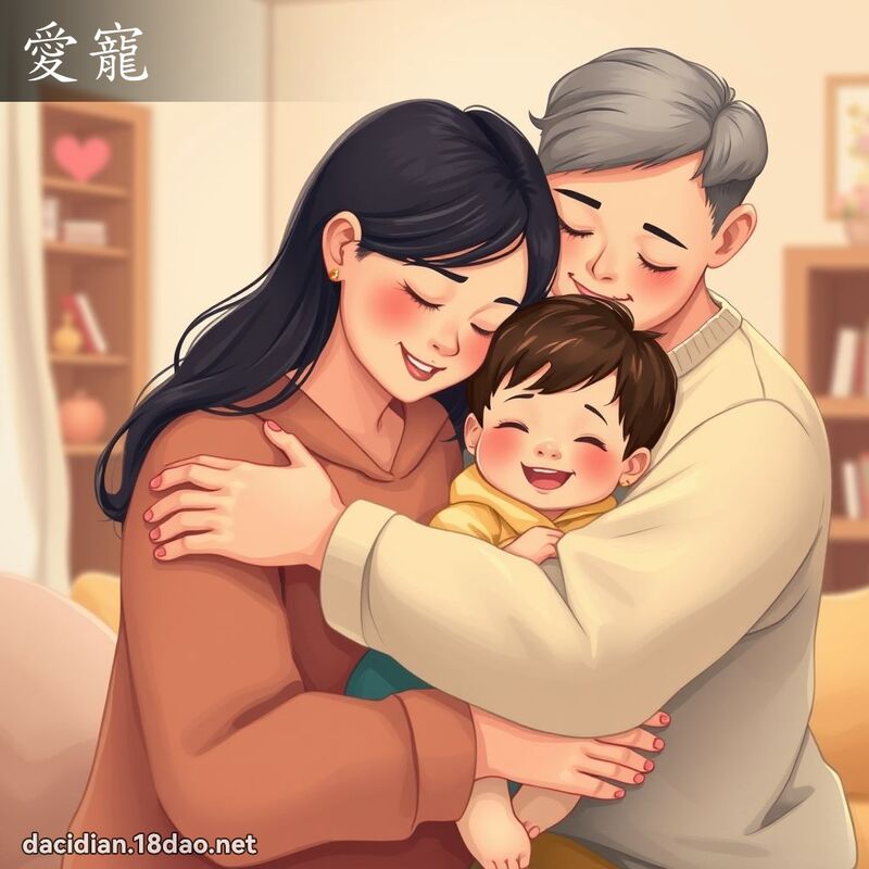 爱宠 - 国语大辞典配图