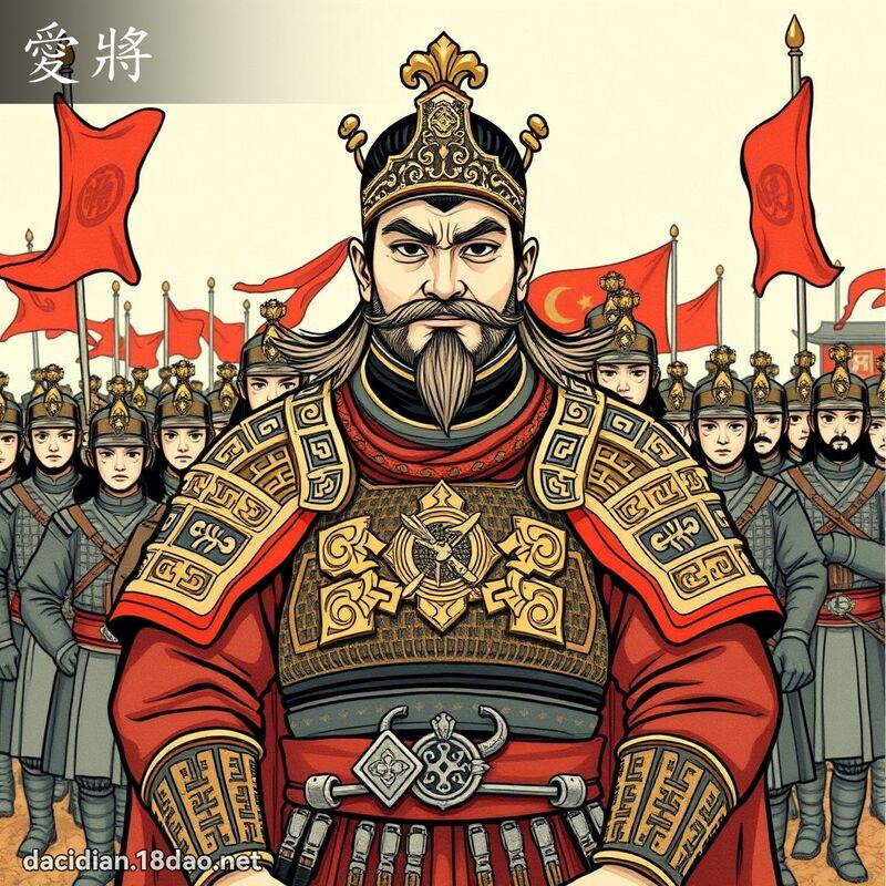 爱將 - 国语大辞典配图