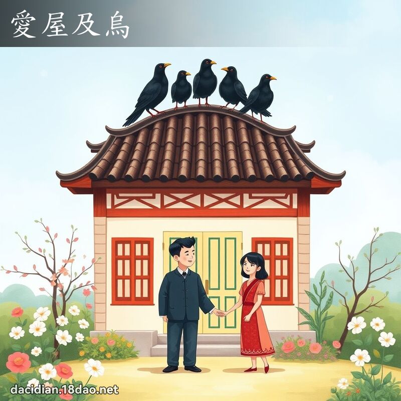 爱屋及乌 - 国语大辞典配图