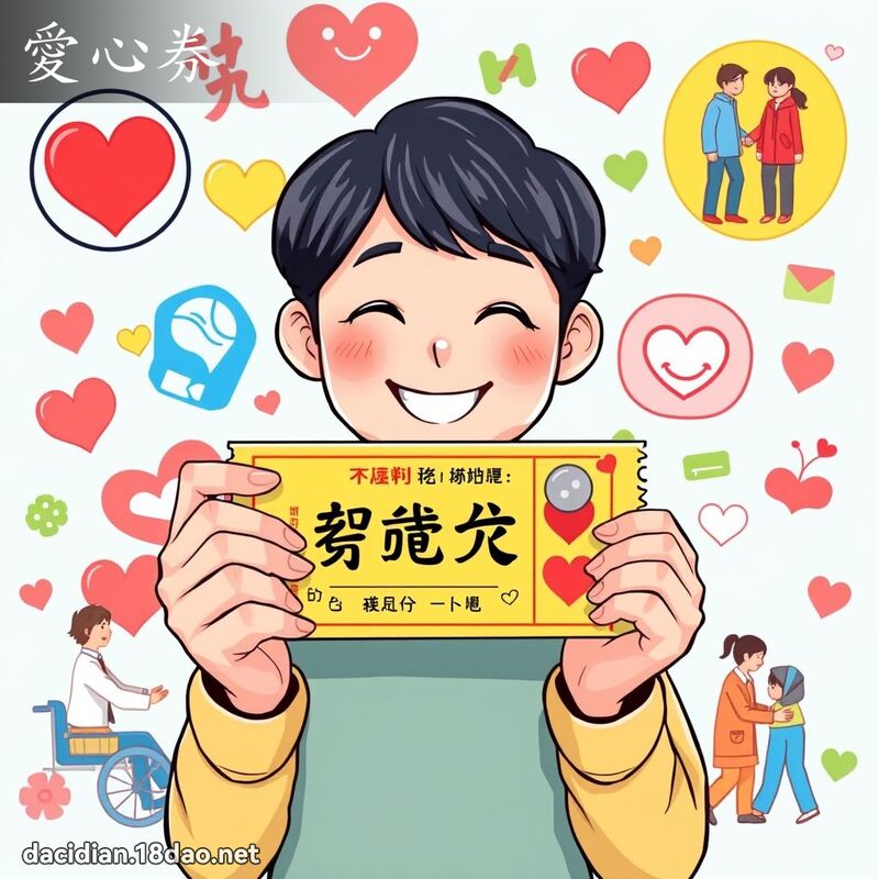 愛心券 - 國語大辭典配圖