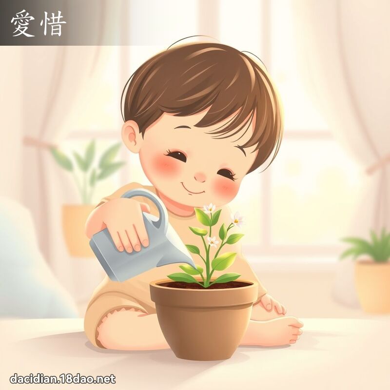 愛惜 - 國語大辭典配圖