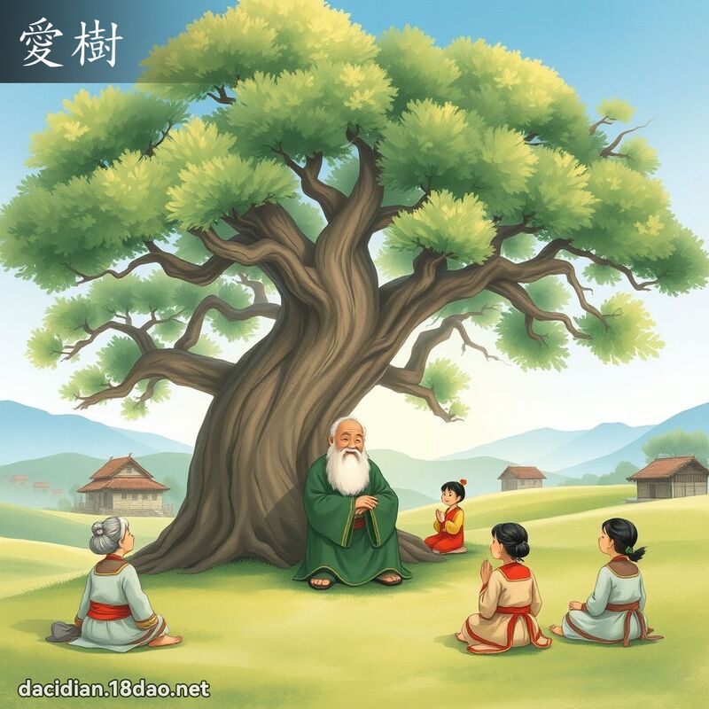 爱树 - 国语大辞典配图