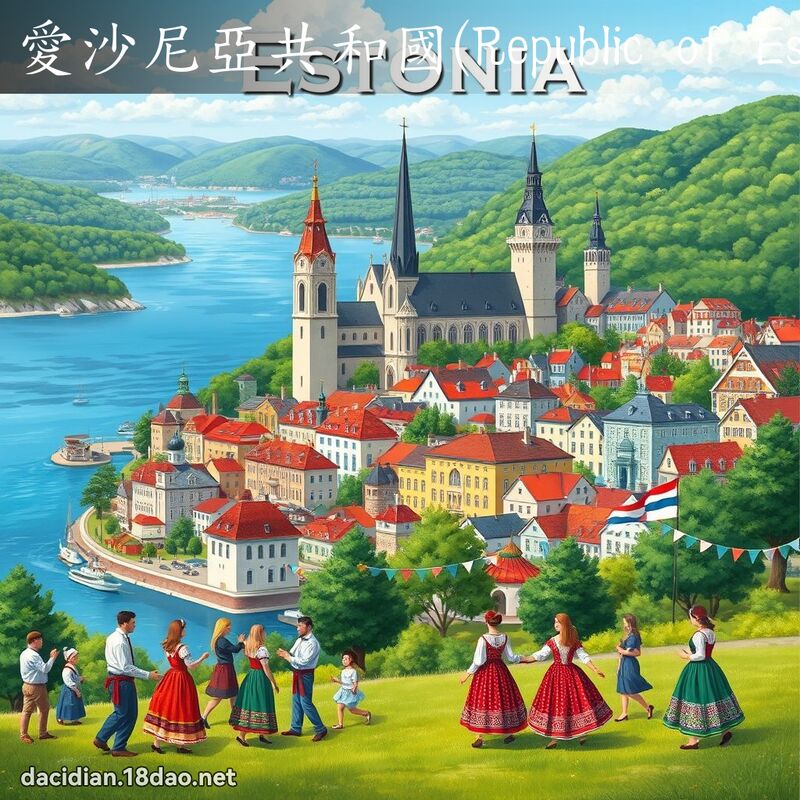 愛沙尼亞共和國(Republic of Estonia） - 國語大辭典配圖
